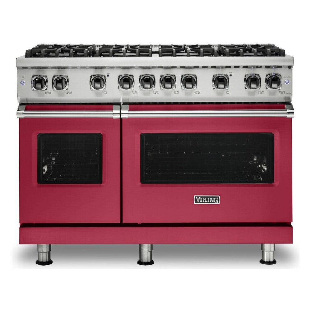 Viking 5 Series 48 inch Sealed Burner Gas Range with 8 Burners - VGR5488B*
