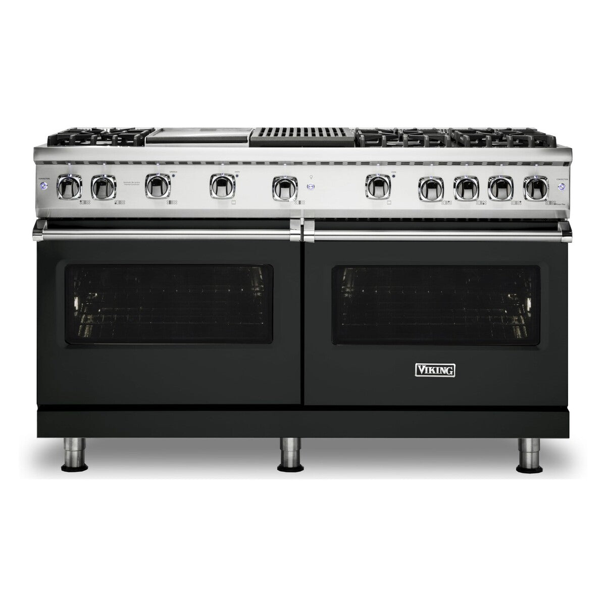 Viking 5 Series 60 inch Sealed Burner Gas Range with 6 Burners, Griddle and Grill - VGR5606GQ*