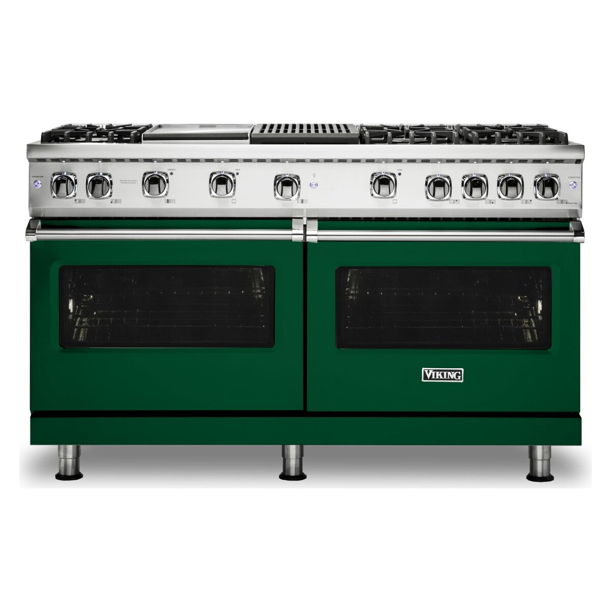 Viking 5 Series 60 inch Sealed Burner Gas Range with 6 Burners, Griddle and Grill - VGR5606GQ*
