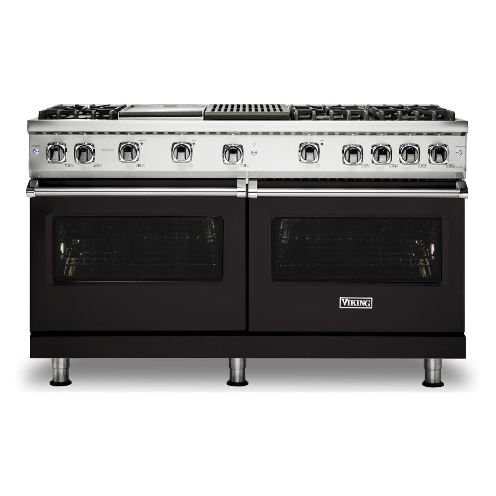 Viking 5 Series 60 inch Sealed Burner Gas Range with 6 Burners, Griddle and Grill - VGR5606GQ*