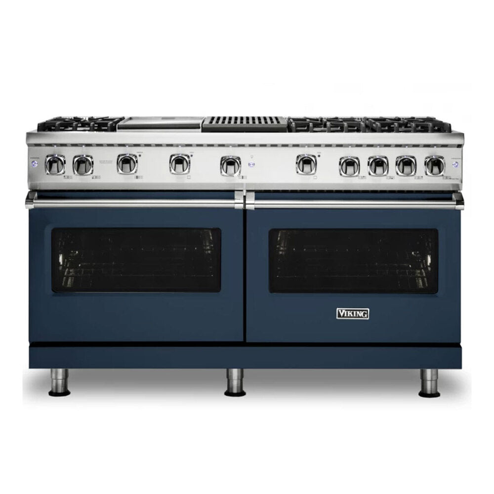 Viking 5 Series 60 inch Sealed Burner Gas Range with 6 Burners, Griddle and Grill - VGR5606GQ*