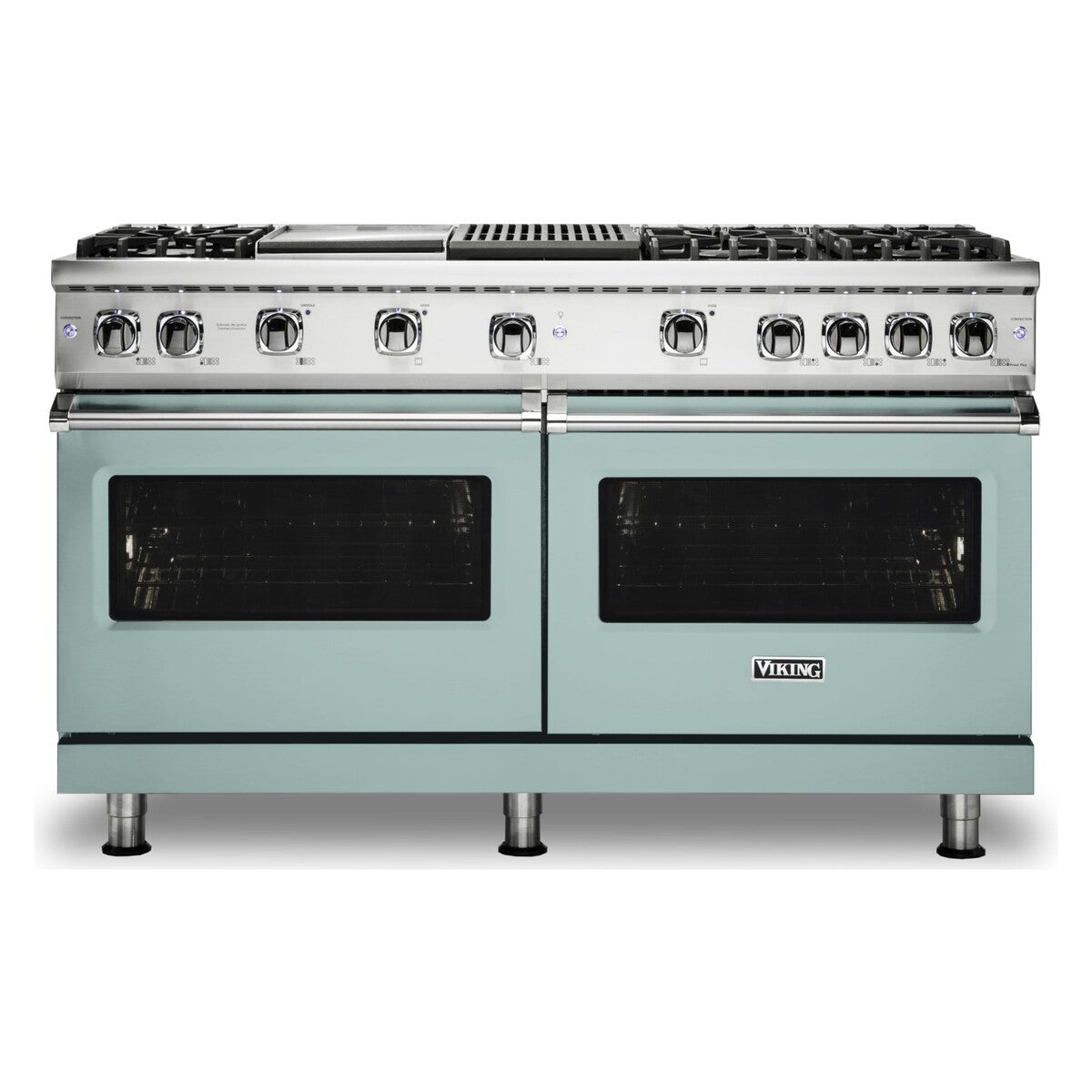 Viking 5 Series 60 inch Sealed Burner Gas Range with 6 Burners, Griddle and Grill - VGR5606GQ*