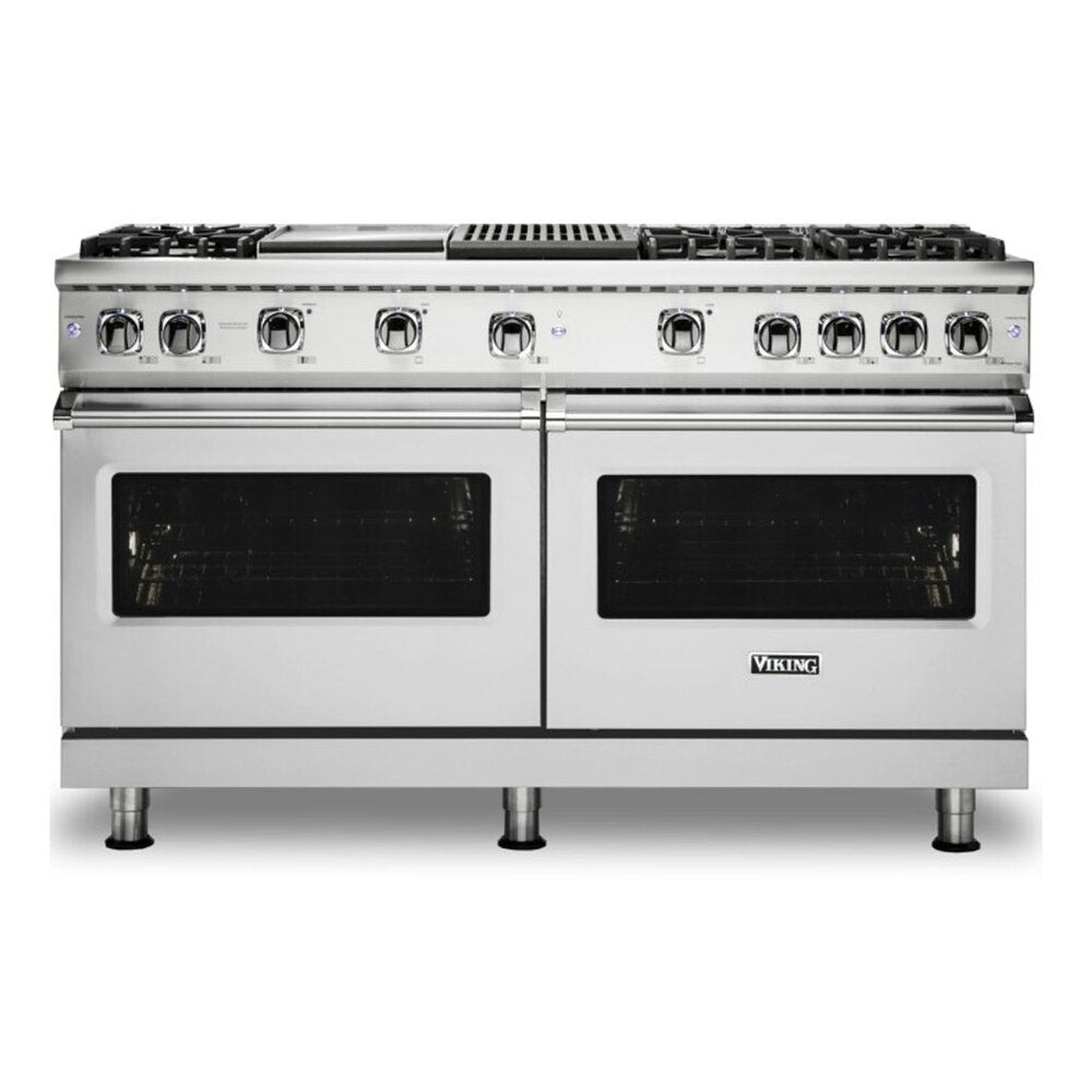 Viking 5 Series 60 inch Sealed Burner Gas Range with 6 Burners, Griddle and Grill - VGR5606GQ*