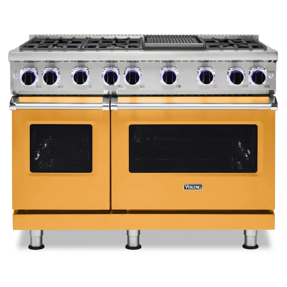 Viking 7 Series 48 inch Sealed Burner Gas Range with 6 Burners and Griddle - VGR74826G*