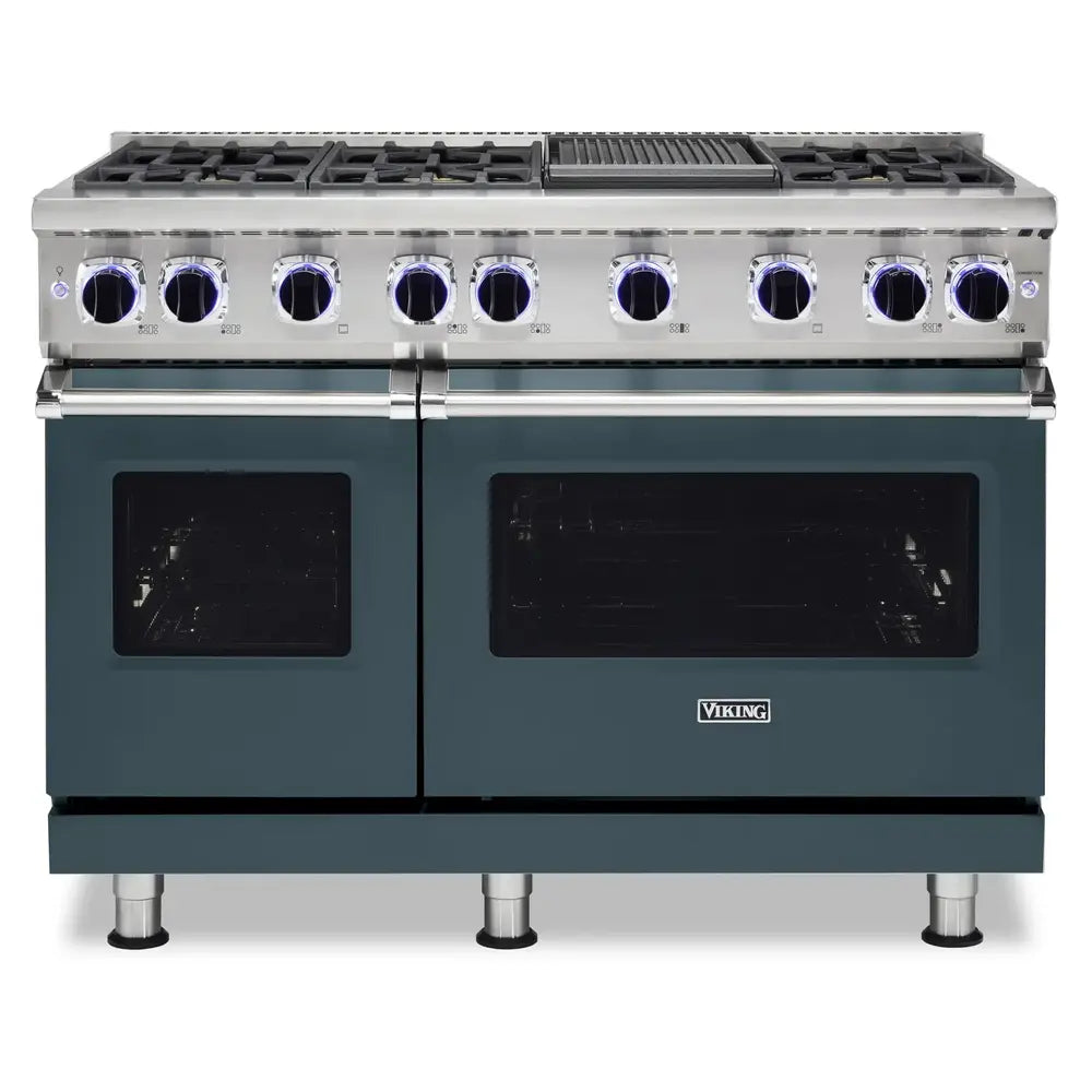 Viking 7 Series 48 inch Sealed Burner Gas Range with 6 Burners and Griddle - VGR74826G*