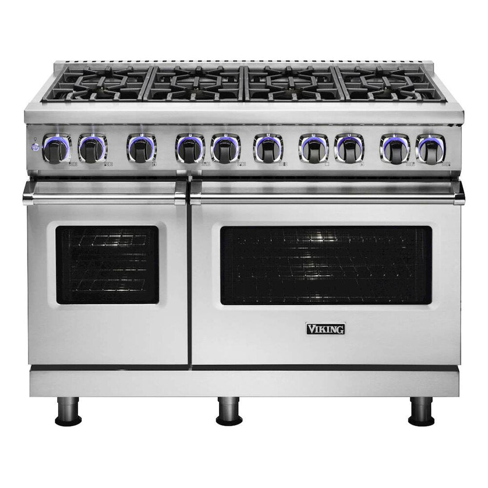 Viking 7 Series 48 inch Sealed Burner Gas Range with 8 Burners - VGR74828B*