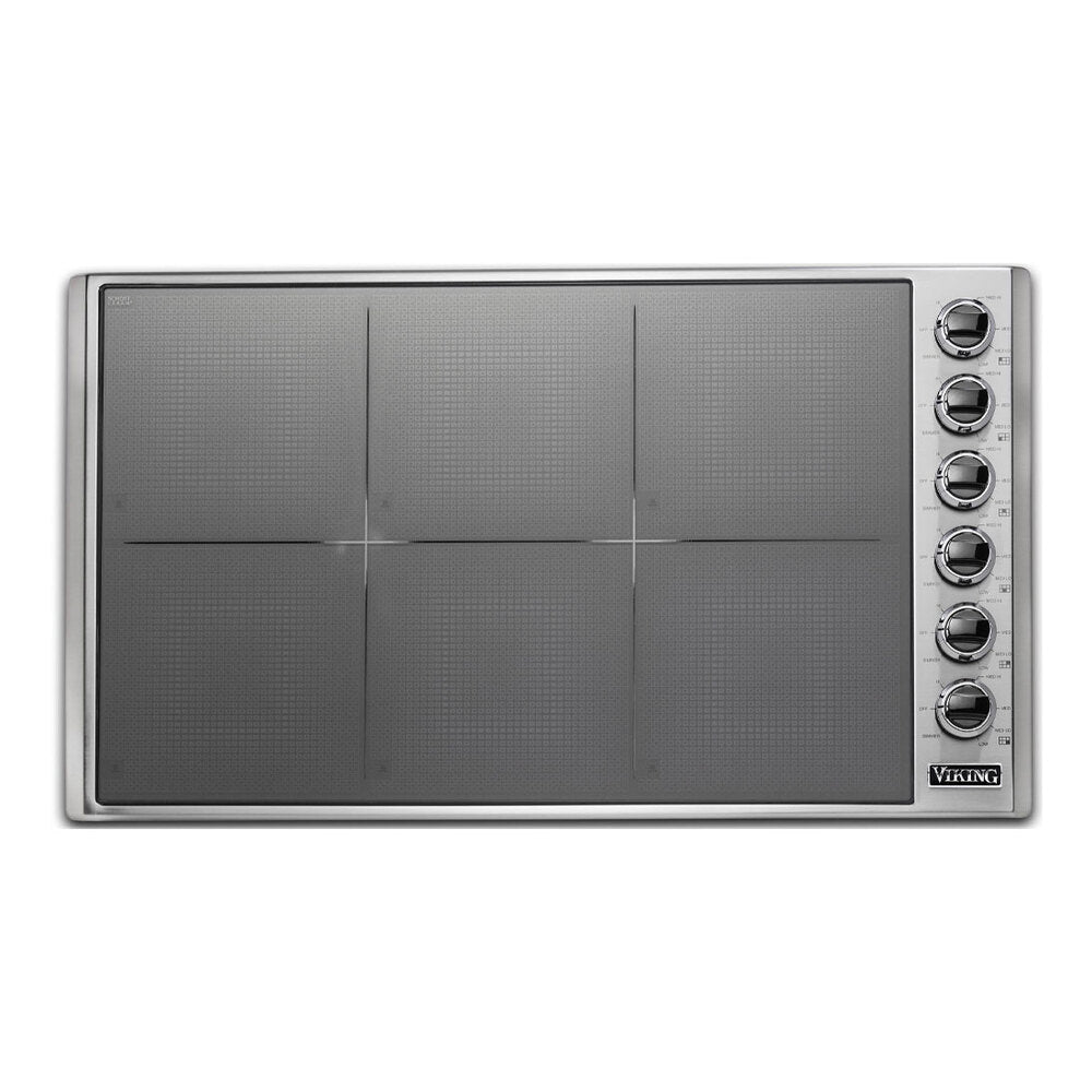 Viking 5 Series 36 inch Induction Cooktop with 6 Elements - VICU53616BST