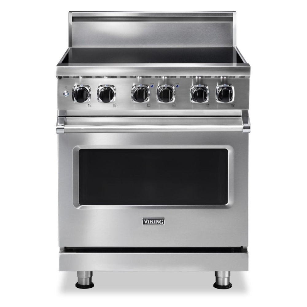 Viking 5 Series 30 inch Induction Self-Clean Range with 4 Elements - VIR53024B*