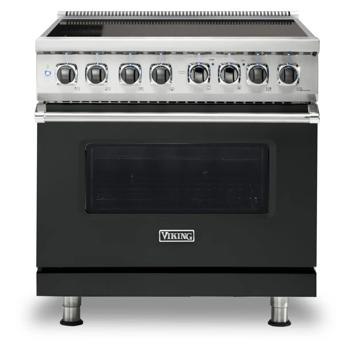 Viking 5 Series 36 inch Induction Self-Clean Range with 6 Elements (Antique Bronze) - VIR53626BAN