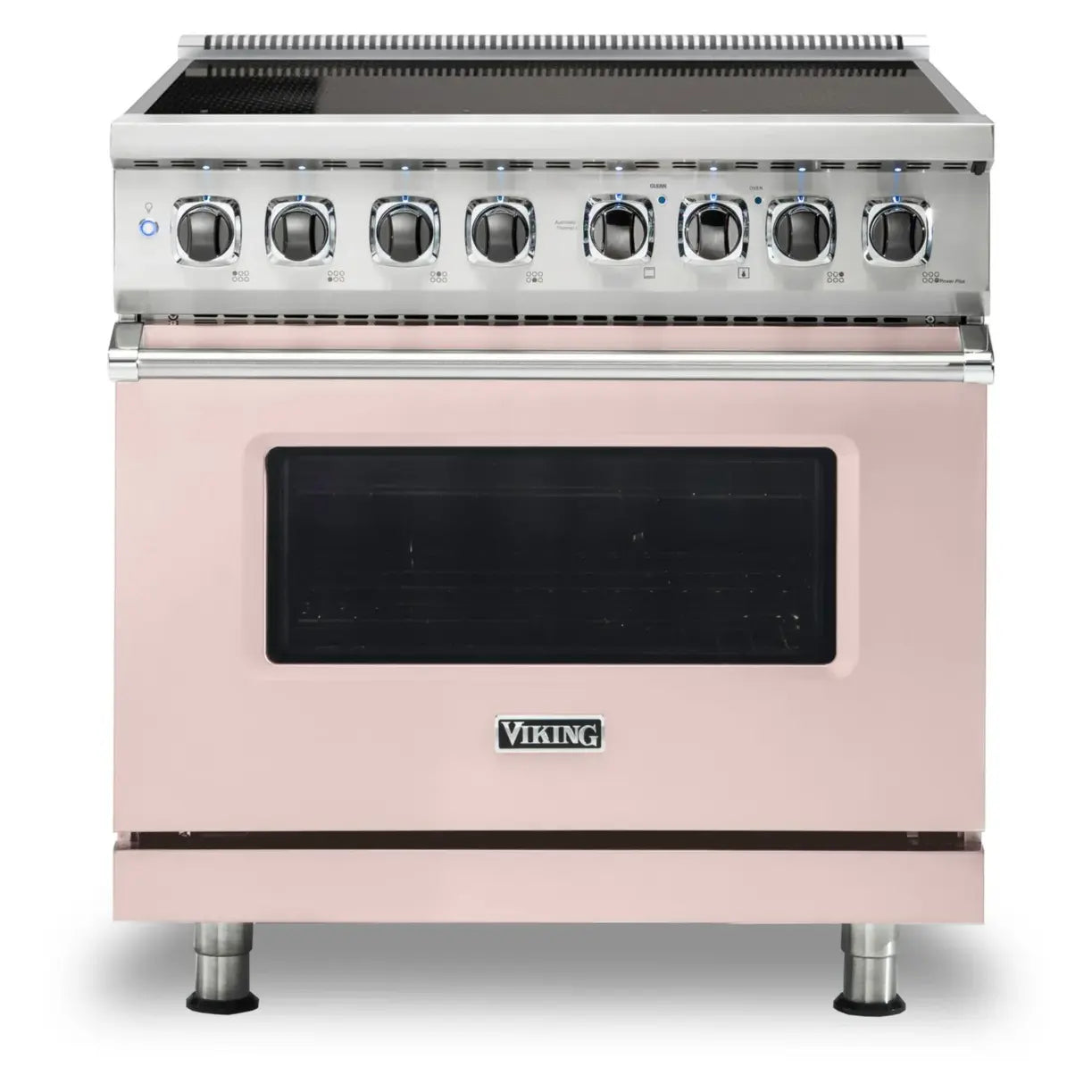 Viking 5 Series 36 inch Induction Self-Clean Range with 6 Elements (Blush) - VIR53626BBH