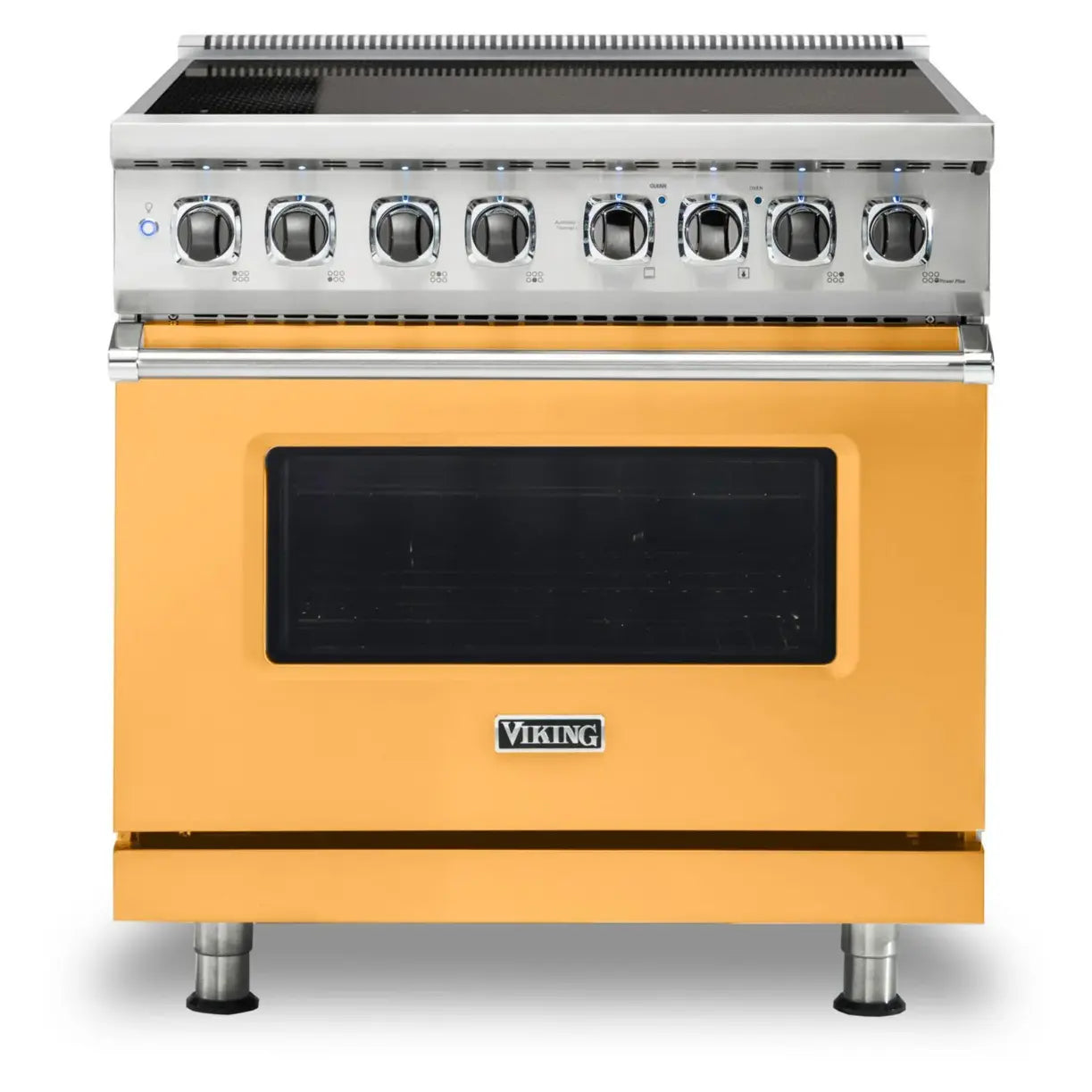 Viking 5 Series 36 inch Induction Self-Clean Range with 6 Elements (Daffodil) - VIR53626BDA
