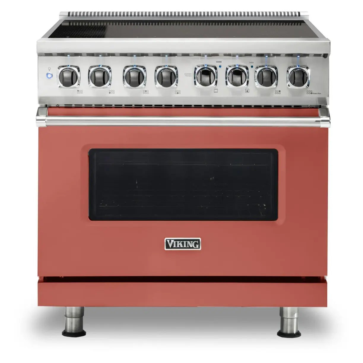 Viking 5 Series 36 inch Induction Self-Clean Range with 6 Elements (Spiced Cider) - VIR53626BSC