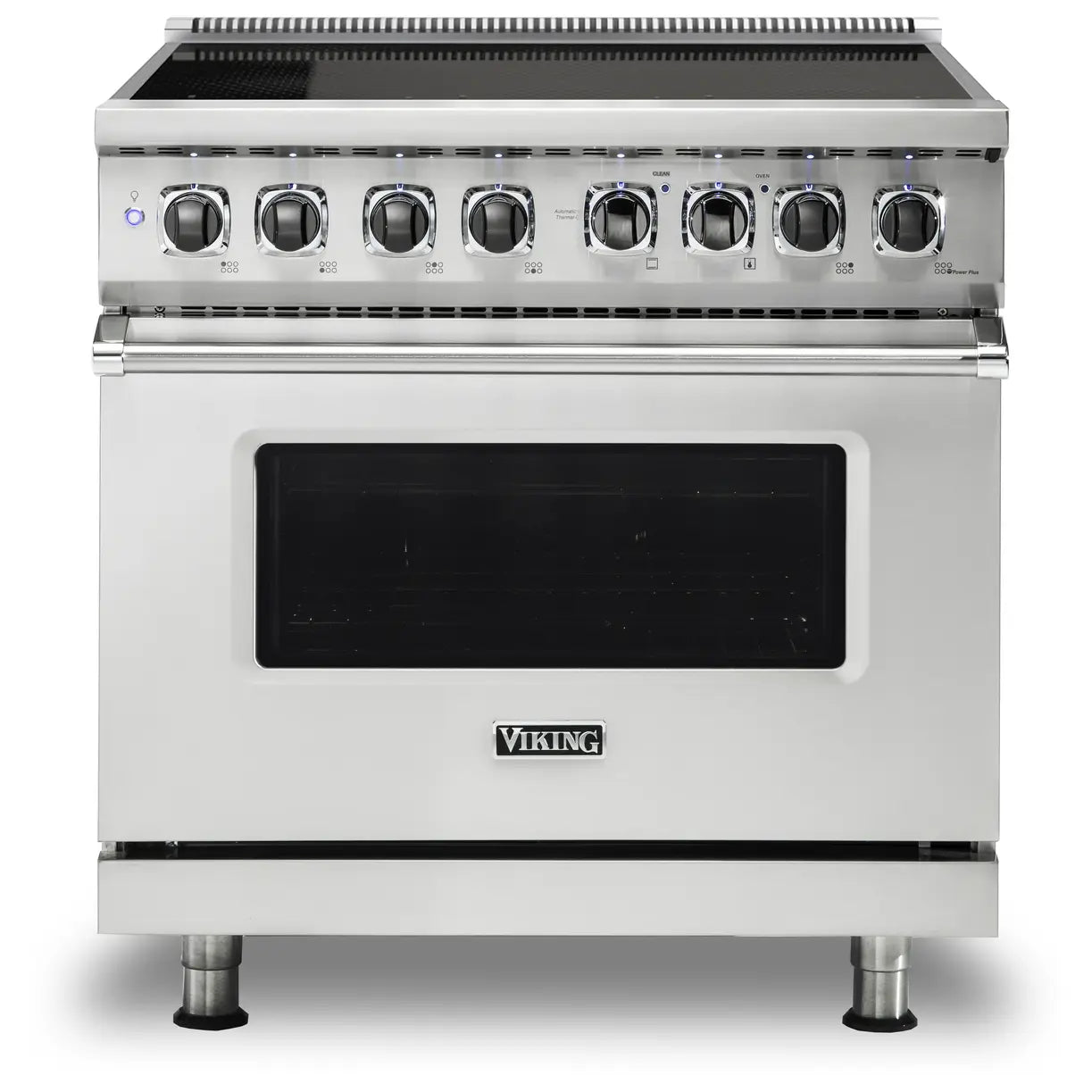 Viking 5 Series 36 inch Induction Self-Clean Range with 6 Elements (Squall) - VIR53626BSQ