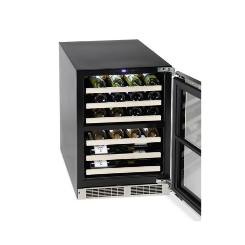 Viking 5 Series 24 inch Undercounter Wine Cellar with 48 Bottle Capacity in Stainless Steel - VWUI5241GSS
