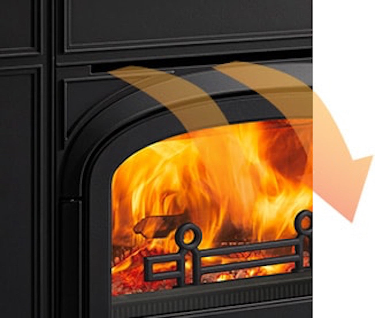 Vermont Castings Montpelier II Wood Burning Insert - MONTP-II-CB