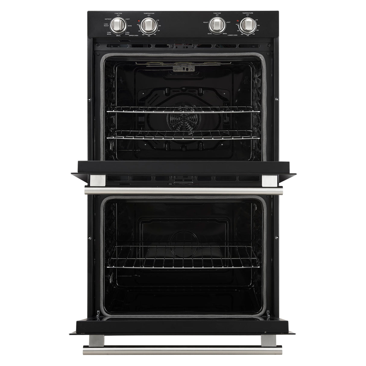 Forno Vomero 30" Double Wall Oven – 10 cu.ft, 7100W Convection, Mechanical Controls & Steam Clean