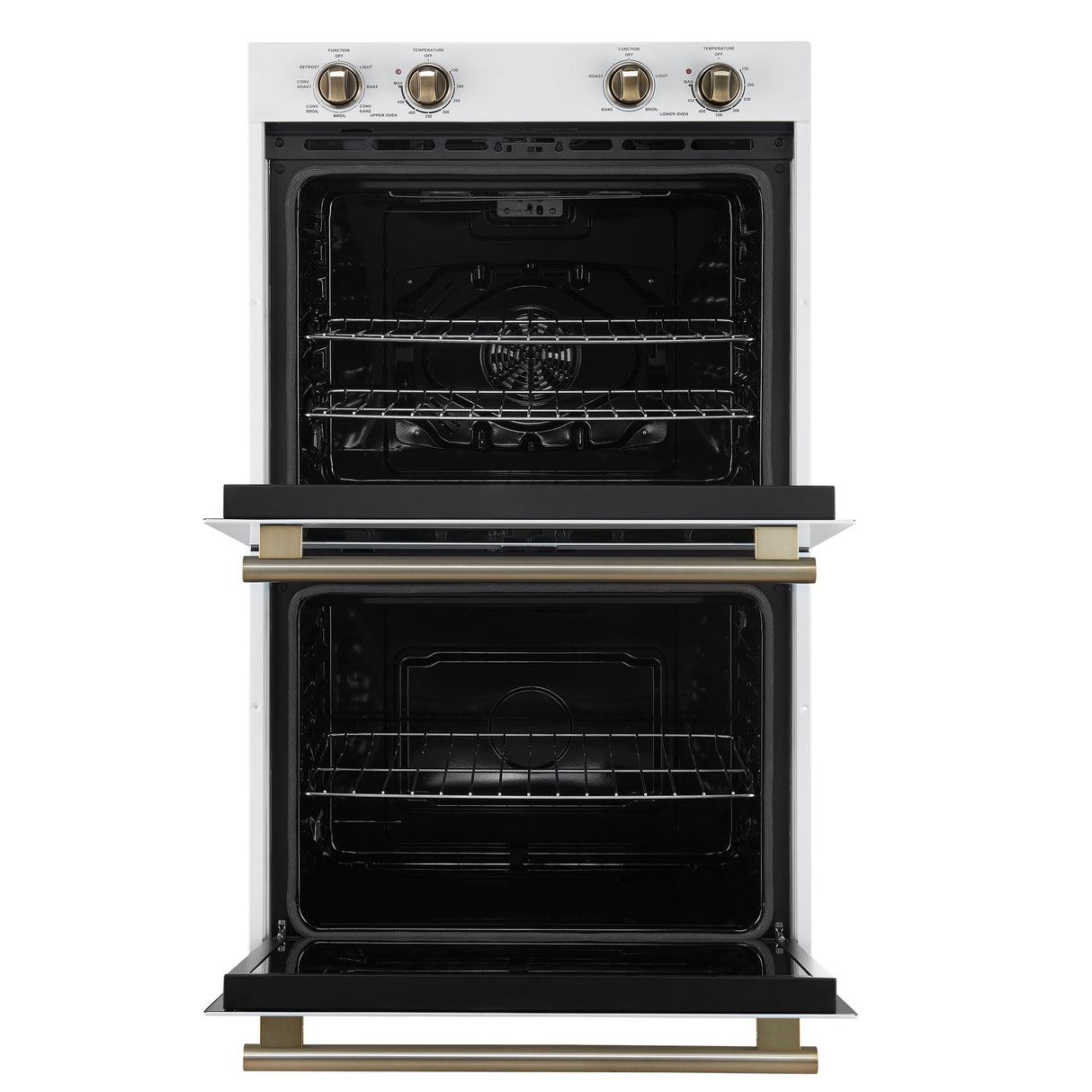 Forno Vomero 30" Double Wall Oven – 10 cu.ft, 7100W Convection, Mechanical Controls & Steam Clean