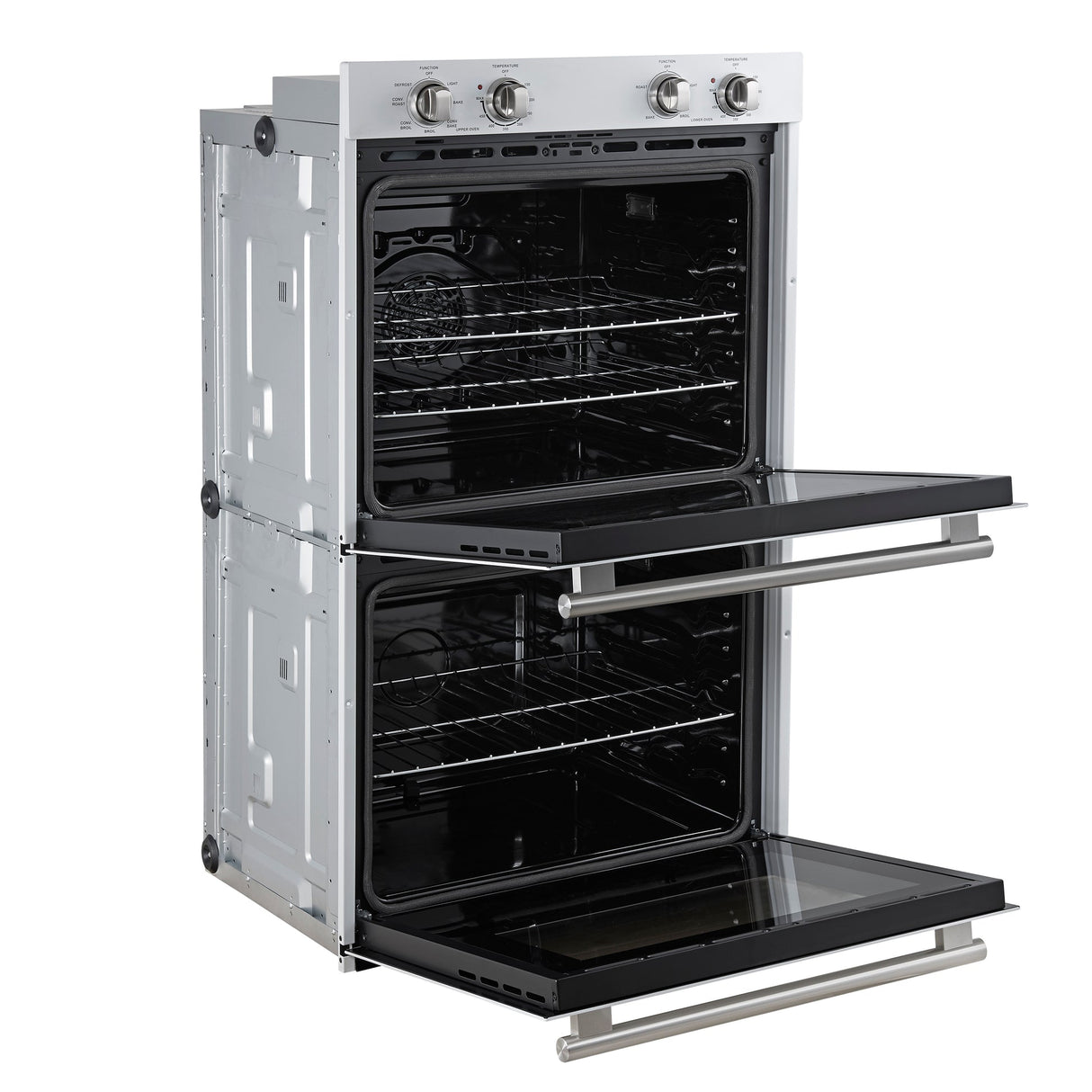 Forno Vomero 30" Double Wall Oven – 10 cu.ft, 7100W Convection, Mechanical Controls & Steam Clean