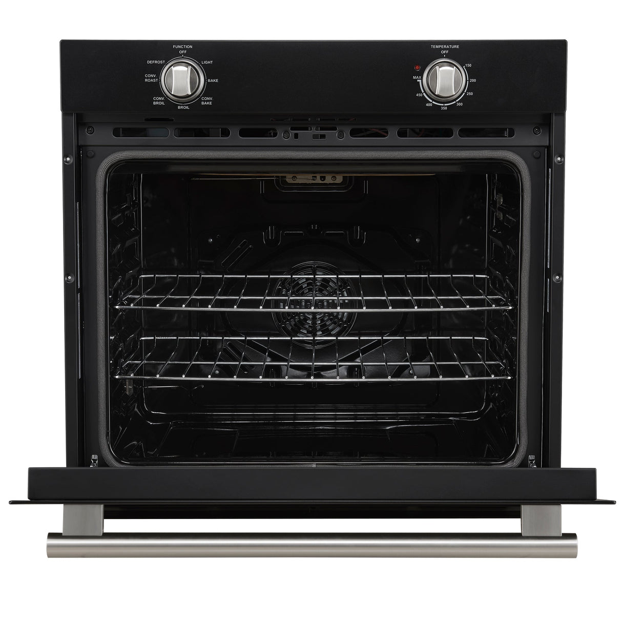 Forno Vomero 30" Wall Oven – 5 cu.ft, 3550W Convection, Mechanical Controls & Steam Clean