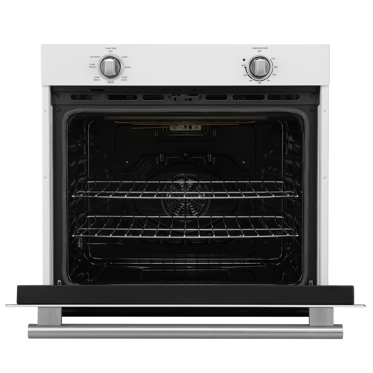 Forno Vomero 30" Wall Oven – 5 cu.ft, 3550W Convection, Mechanical Controls & Steam Clean