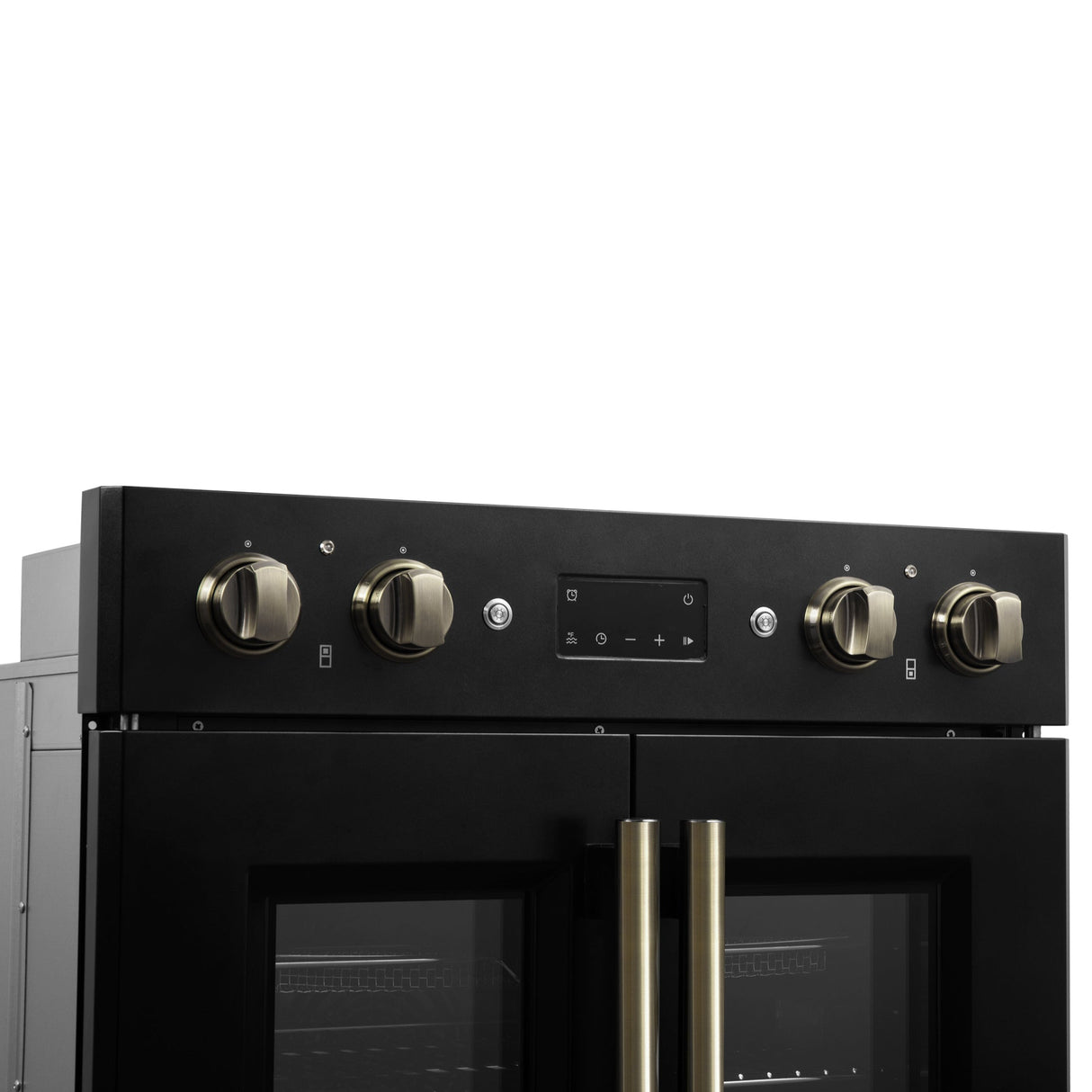 Forno Asti 30" Double Wall Oven – 7.36 cu.ft, 7200W Dual Convection, Upper French Doors, Air Fry, Sous Vide & Self-Clean