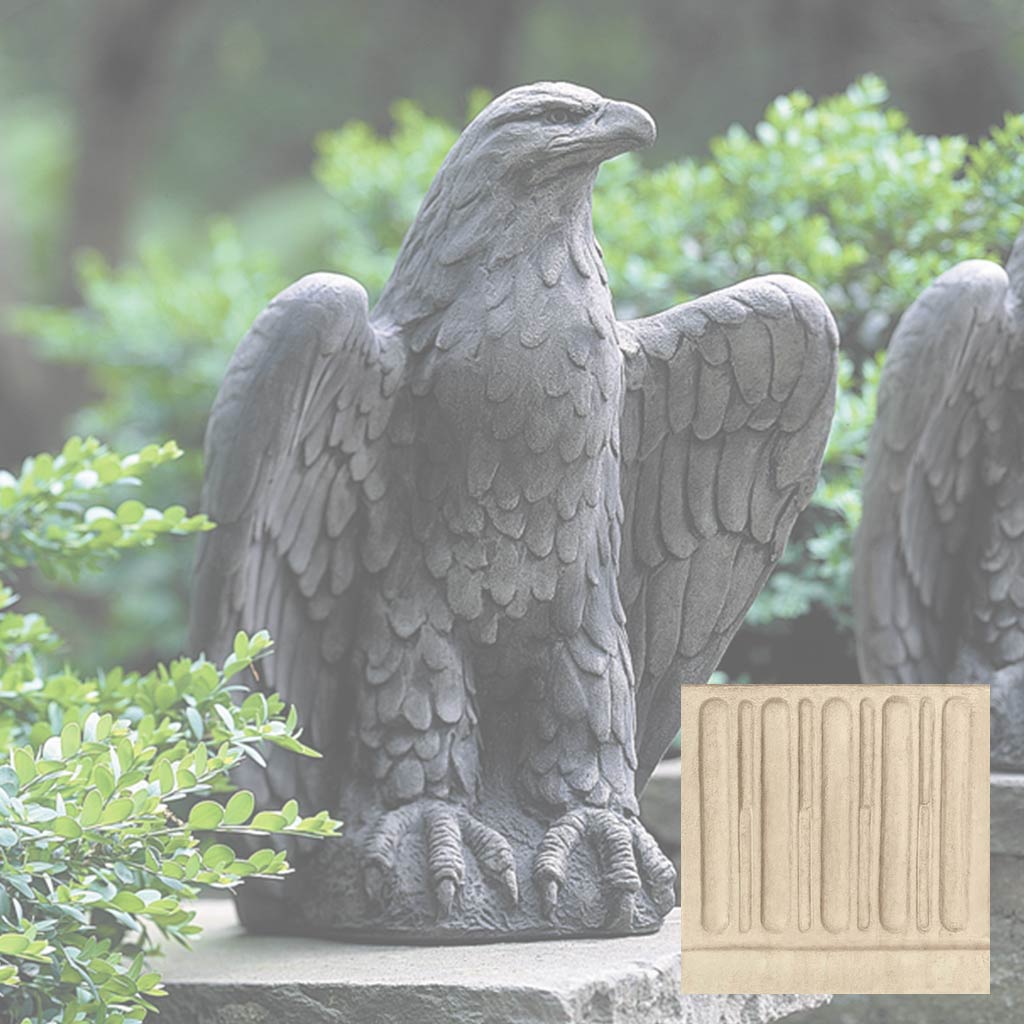 Campania Eagle Garden Statue - A-253 Set