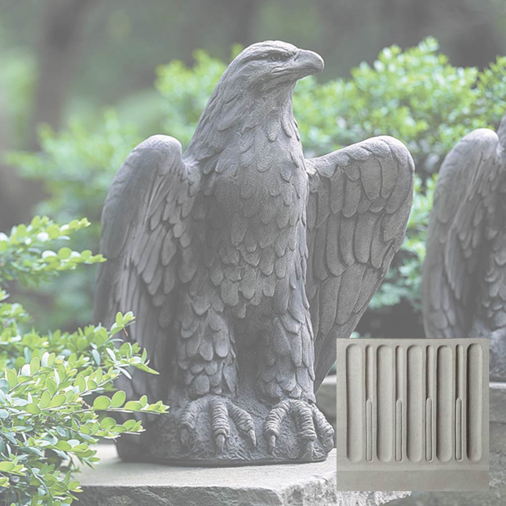 Campania Eagle Garden Statue - A-253 Set