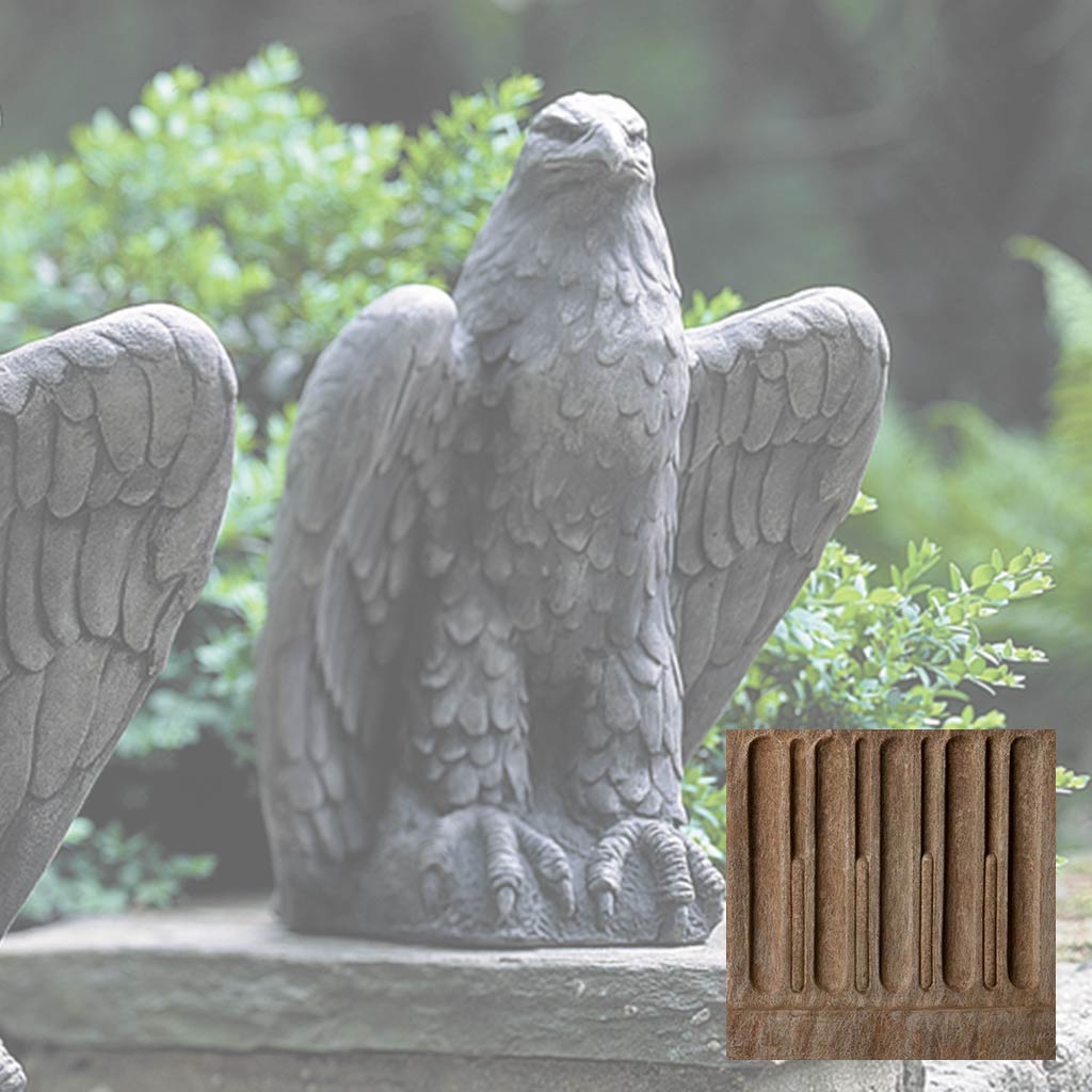 Campania Eagle Garden Statue - A-253 Set