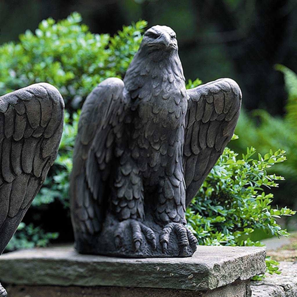 Campania Eagle Garden Statue - A-253 Set