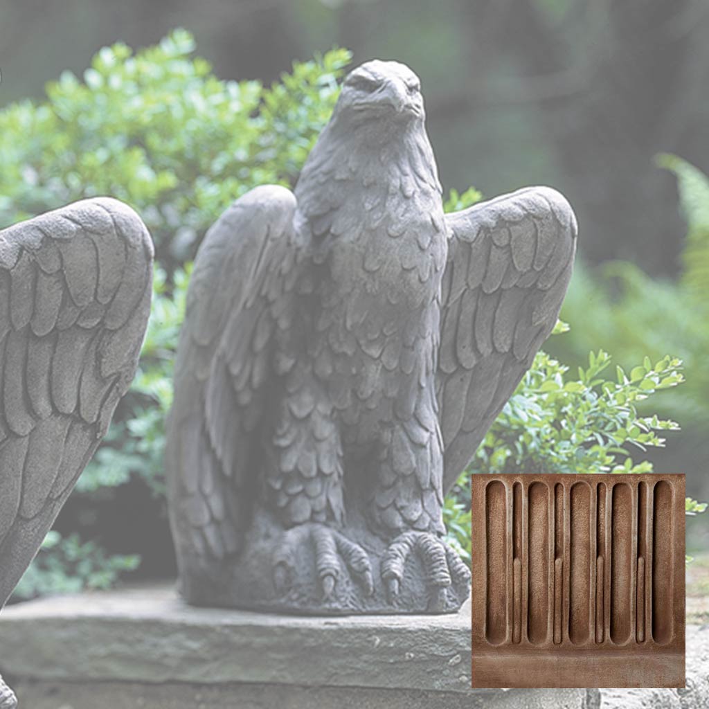 Campania Eagle Garden Statue - A-253 Set