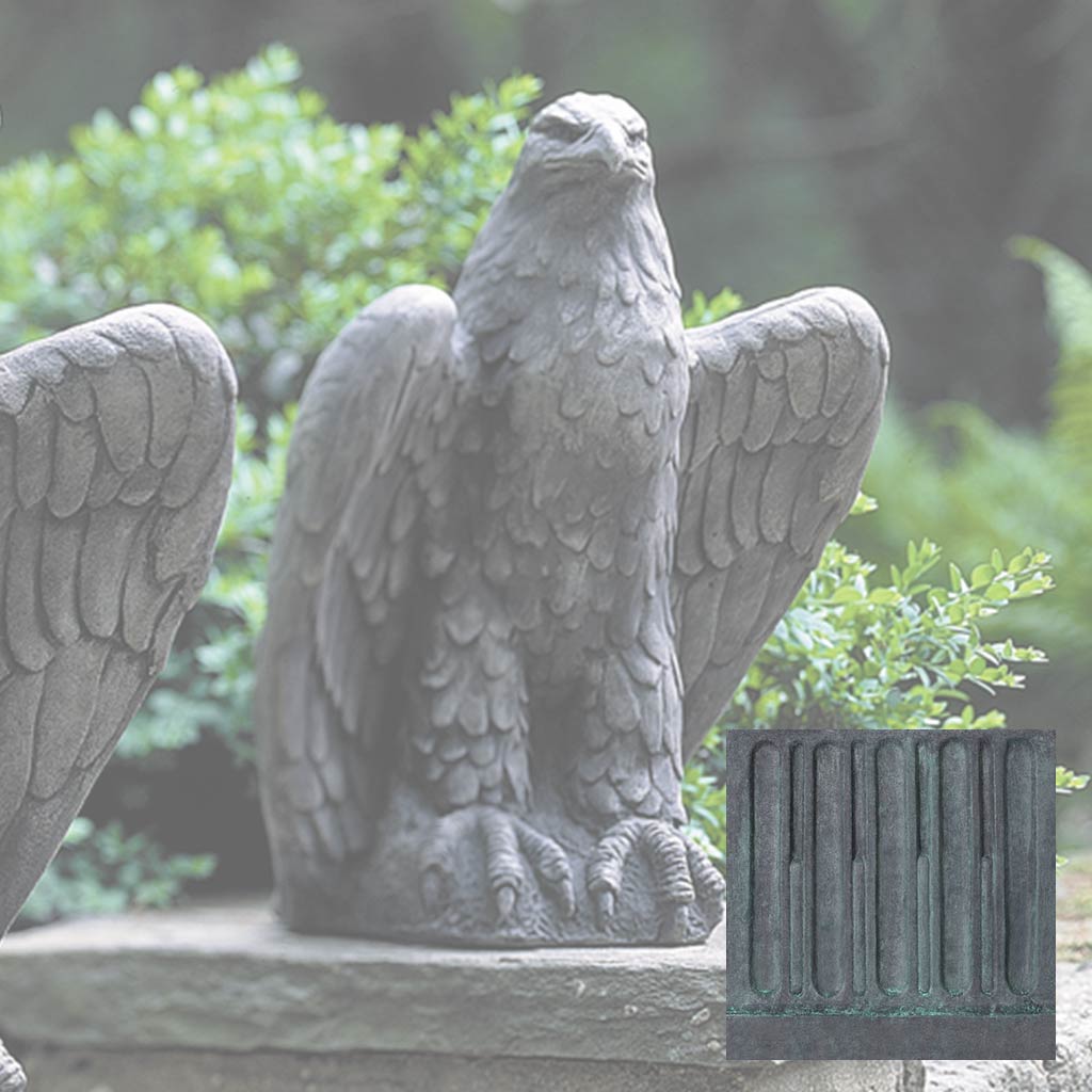 Campania Eagle Garden Statue - A-253 Set
