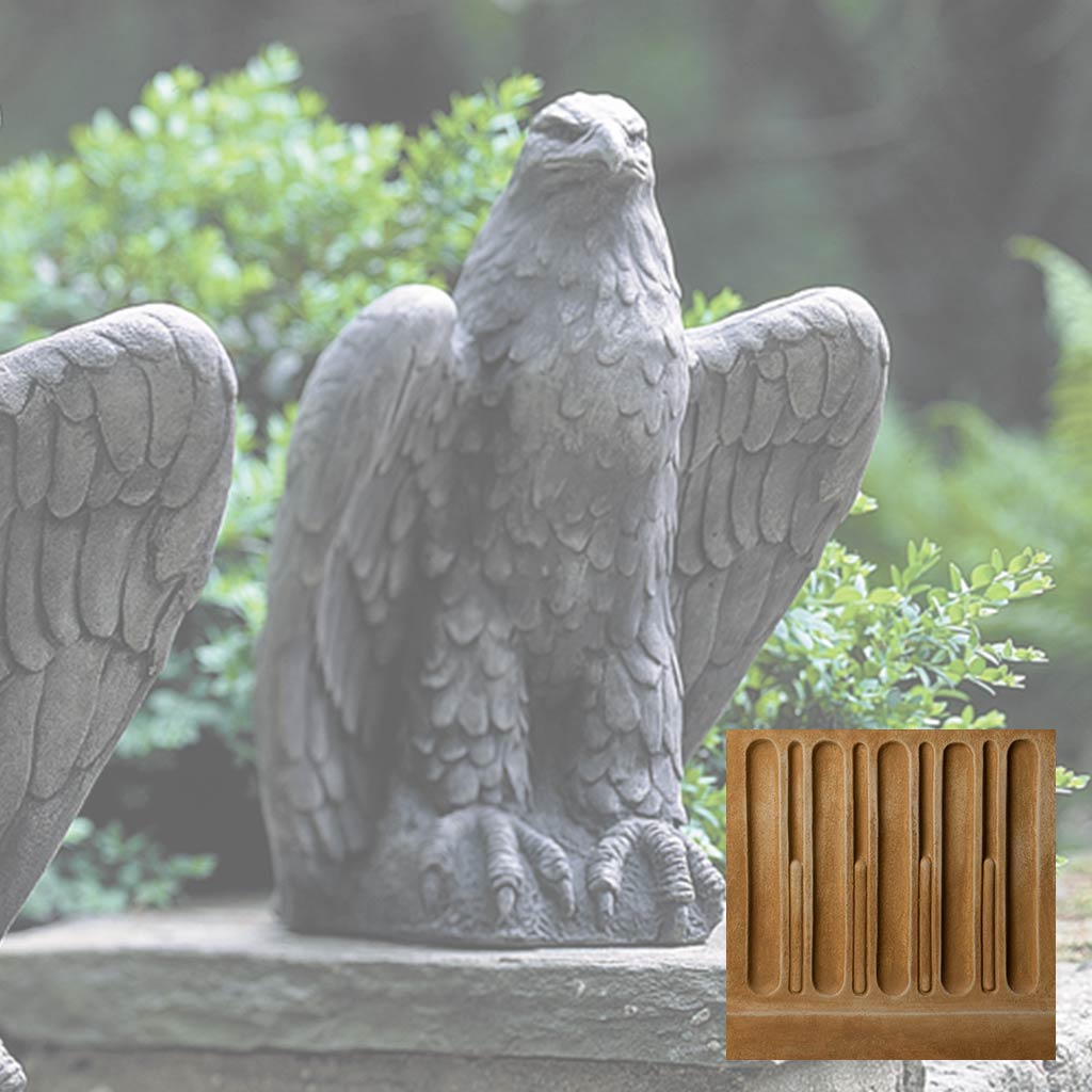 Campania Eagle Garden Statue - A-253 Set