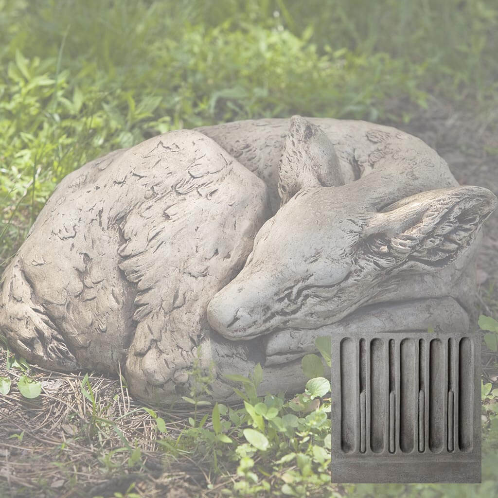 Campania Sleeping Fawn Garden Statue - A-273