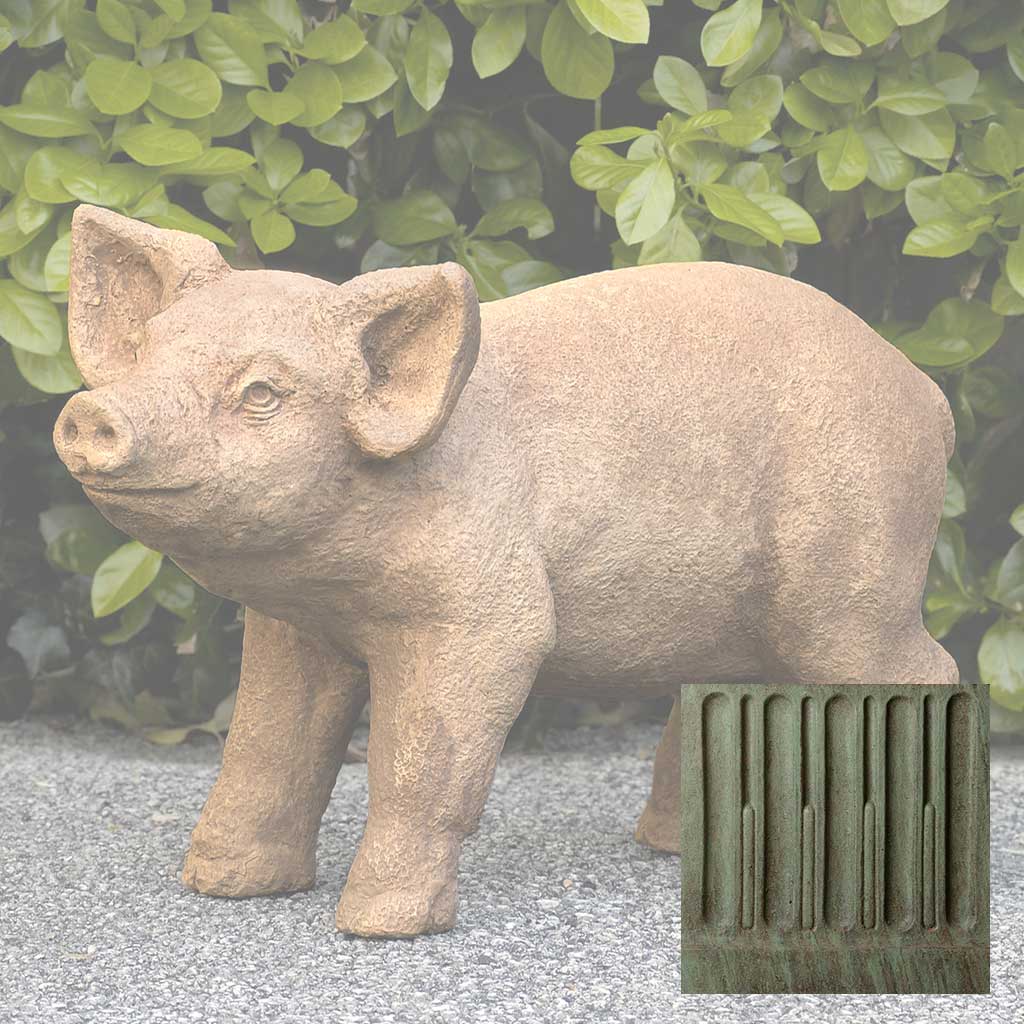 Campania Curly Garden Statue - A-288