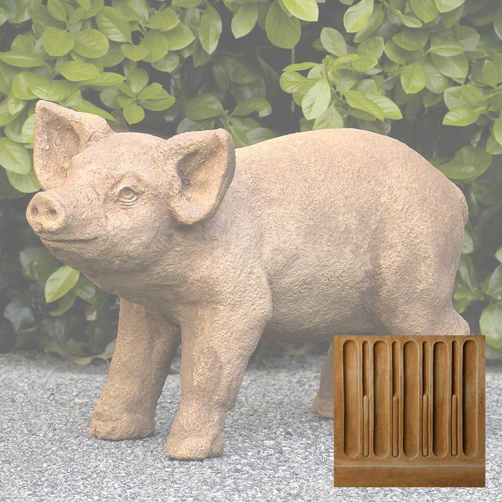 Campania Curly Garden Statue - A-288