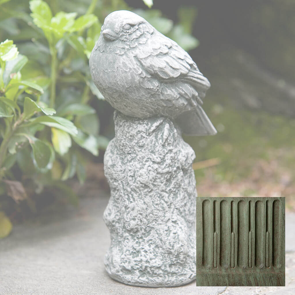 Campania Resting Bird Garden Statue - A-355