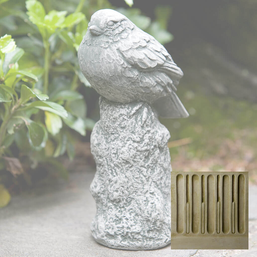 Campania Resting Bird Garden Statue - A-355