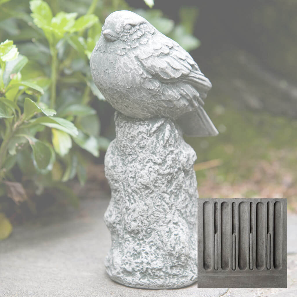 Campania Resting Bird Garden Statue - A-355