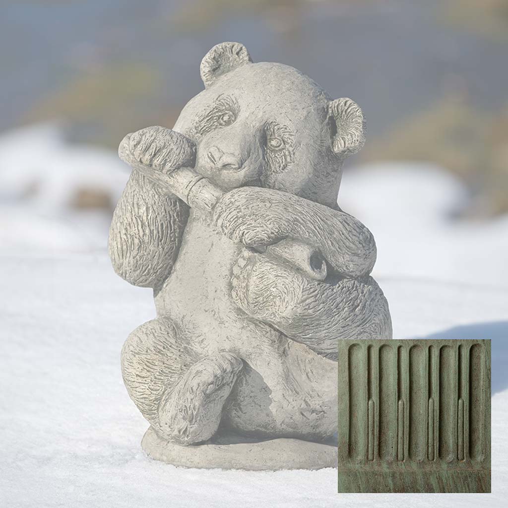 Campania Panda Cub Garden Statue - A-664