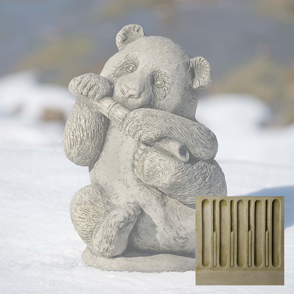 Campania Panda Cub Garden Statue - A-664