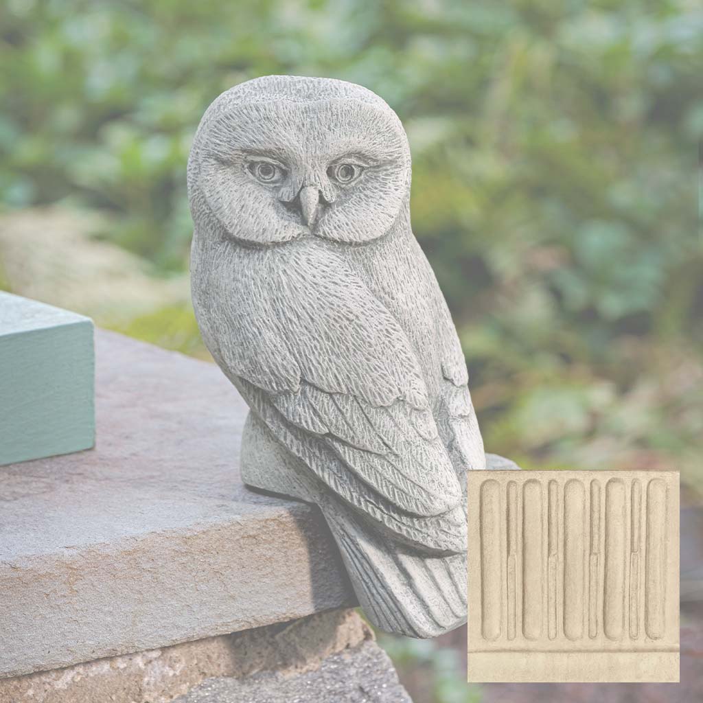 Campania Lunar Owl - Owl Only Garden Statue - A-667A