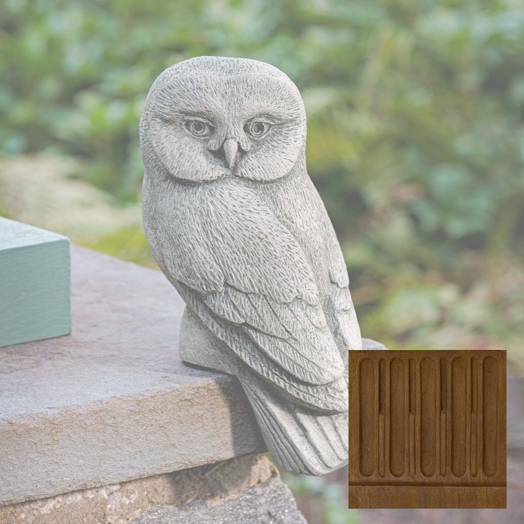 Campania Lunar Owl - Owl Only Garden Statue - A-667A