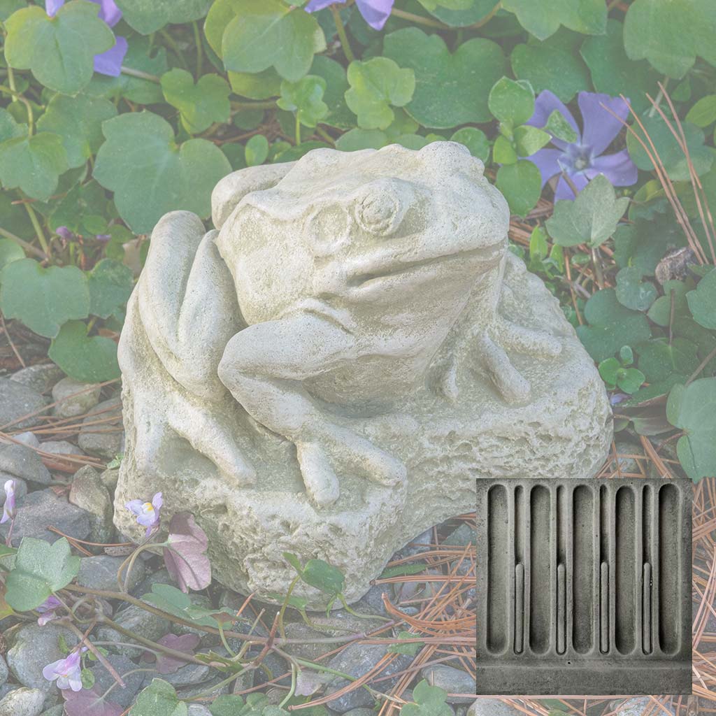 Campania Forest Frog Garden Statue - A-672
