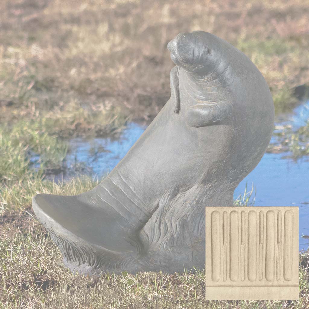 Campania Manatee Garden Statue - A-681