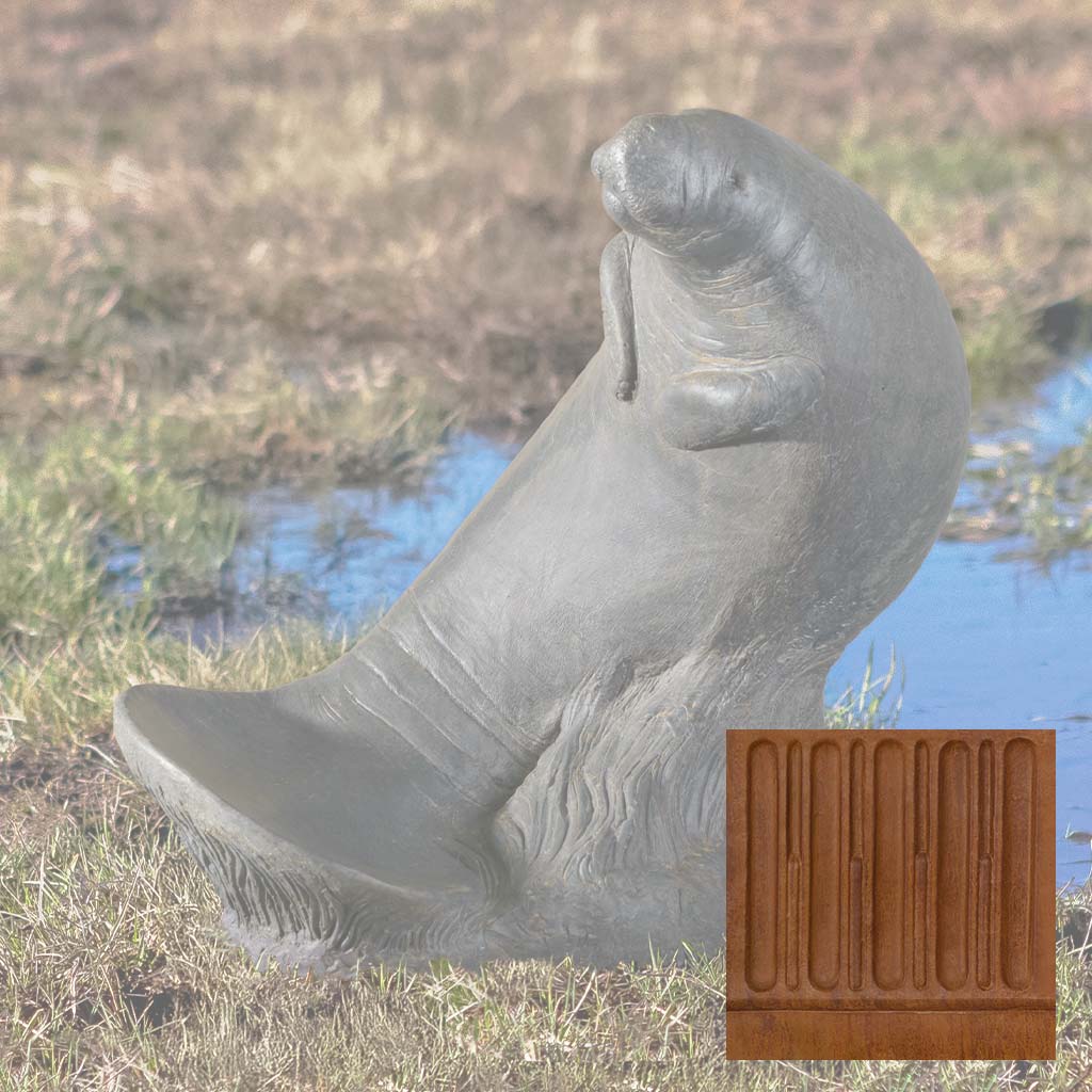 Campania Manatee Garden Statue - A-681