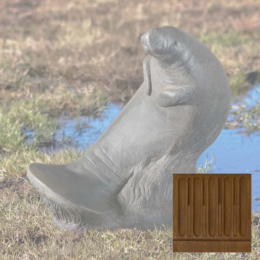 Campania Manatee Garden Statue - A-681