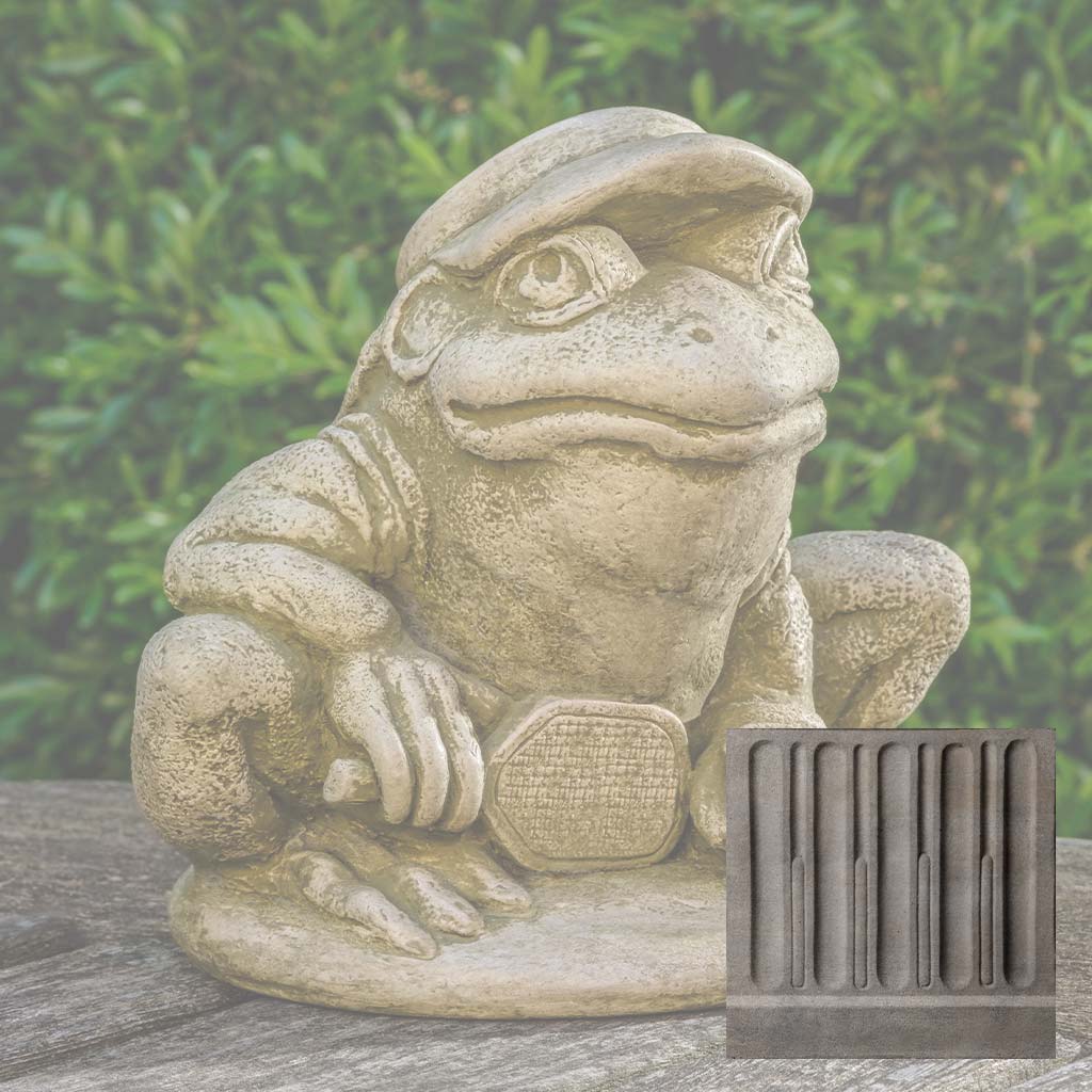 Campania Pickleball Frog Garden Statue - A-684