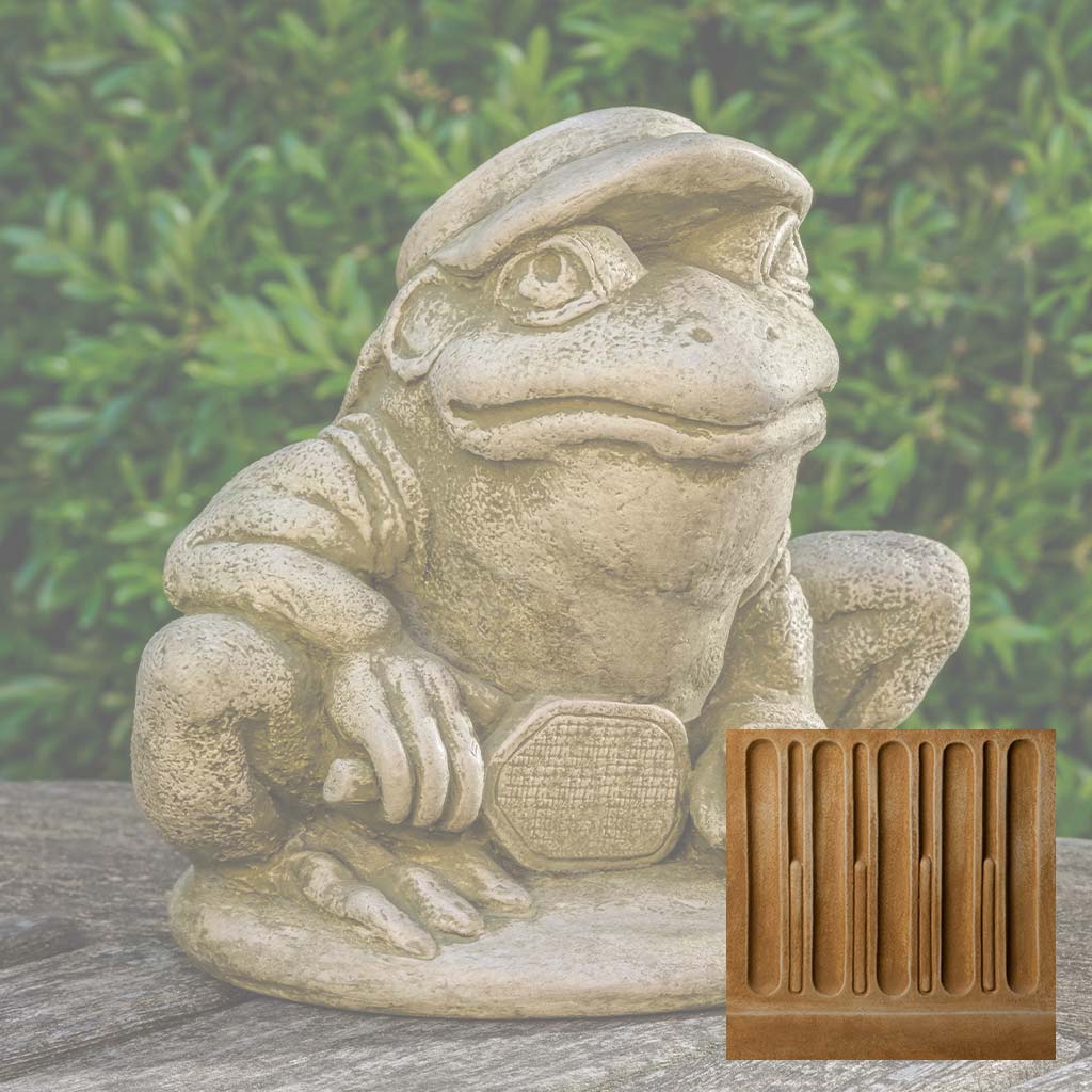 Campania Pickleball Frog Garden Statue - A-684