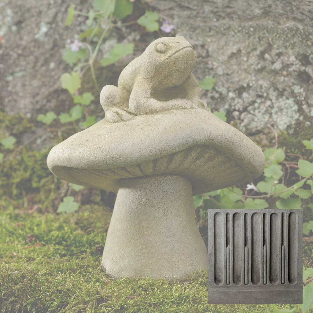 Campania Fun Guy Frog Garden Statue - A-687