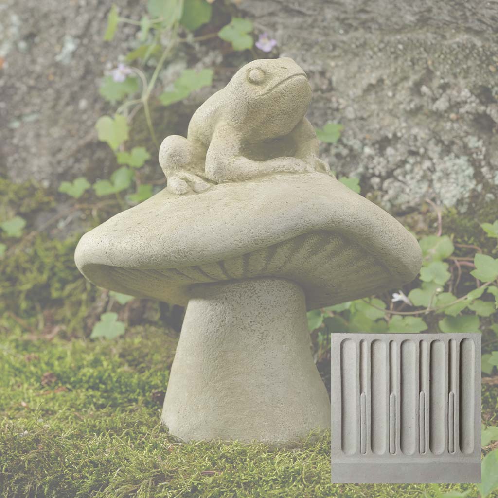 Campania Fun Guy Frog Garden Statue - A-687